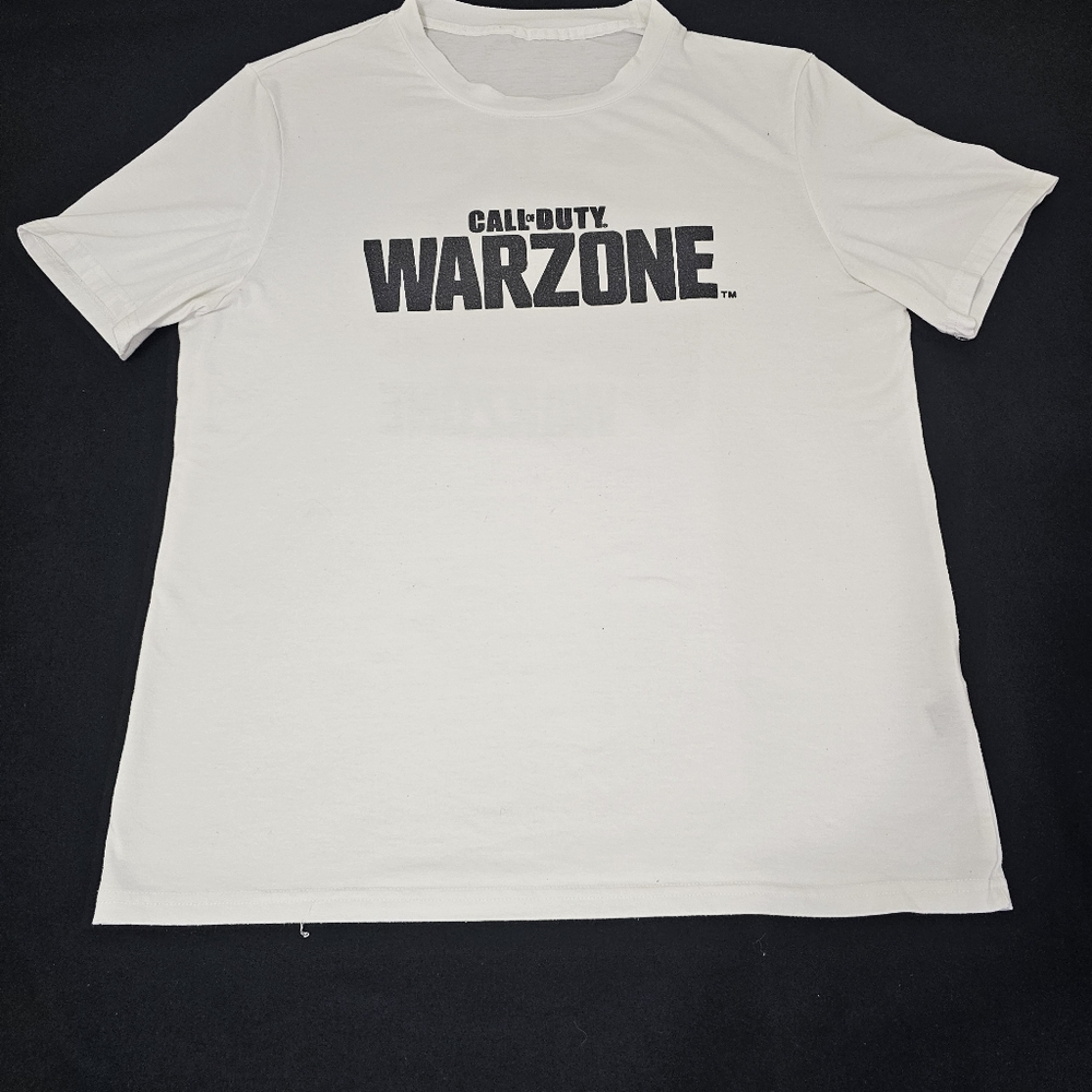 ROMWE x Call of Duty Warzone Collab T-shirt Men's L Summer Cool Polyester Blend
